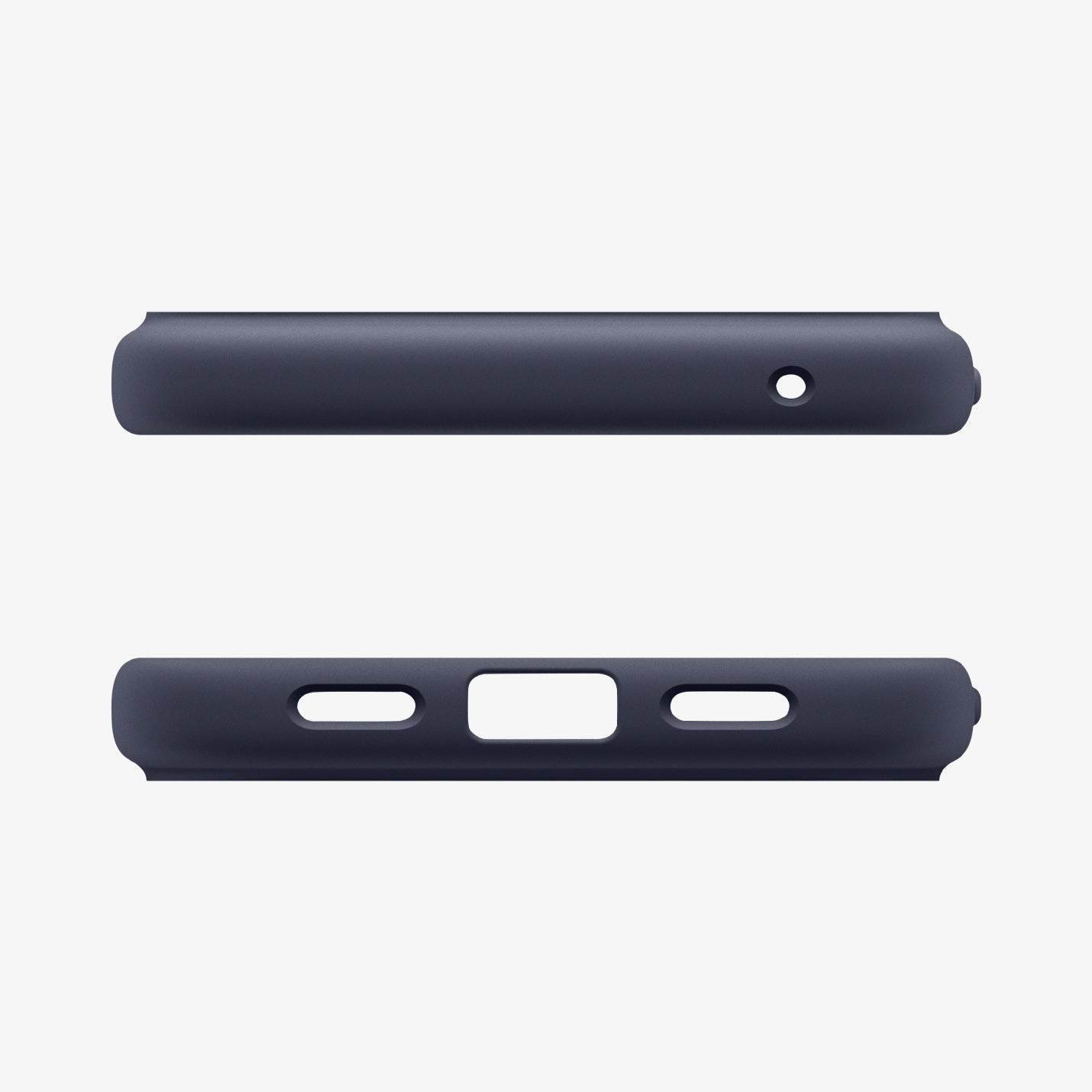 ACS09734 - GajPXL Case Nano Pop (MagFit) in blueberry navy showing the top and bottom of case