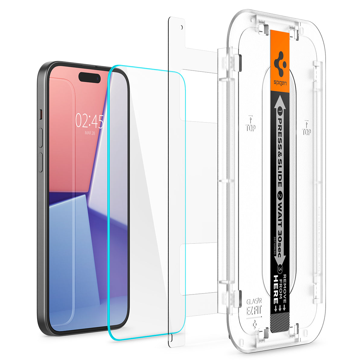 iPhone 15 Plus Screen Protector EZ FIT GLAS.tR HD