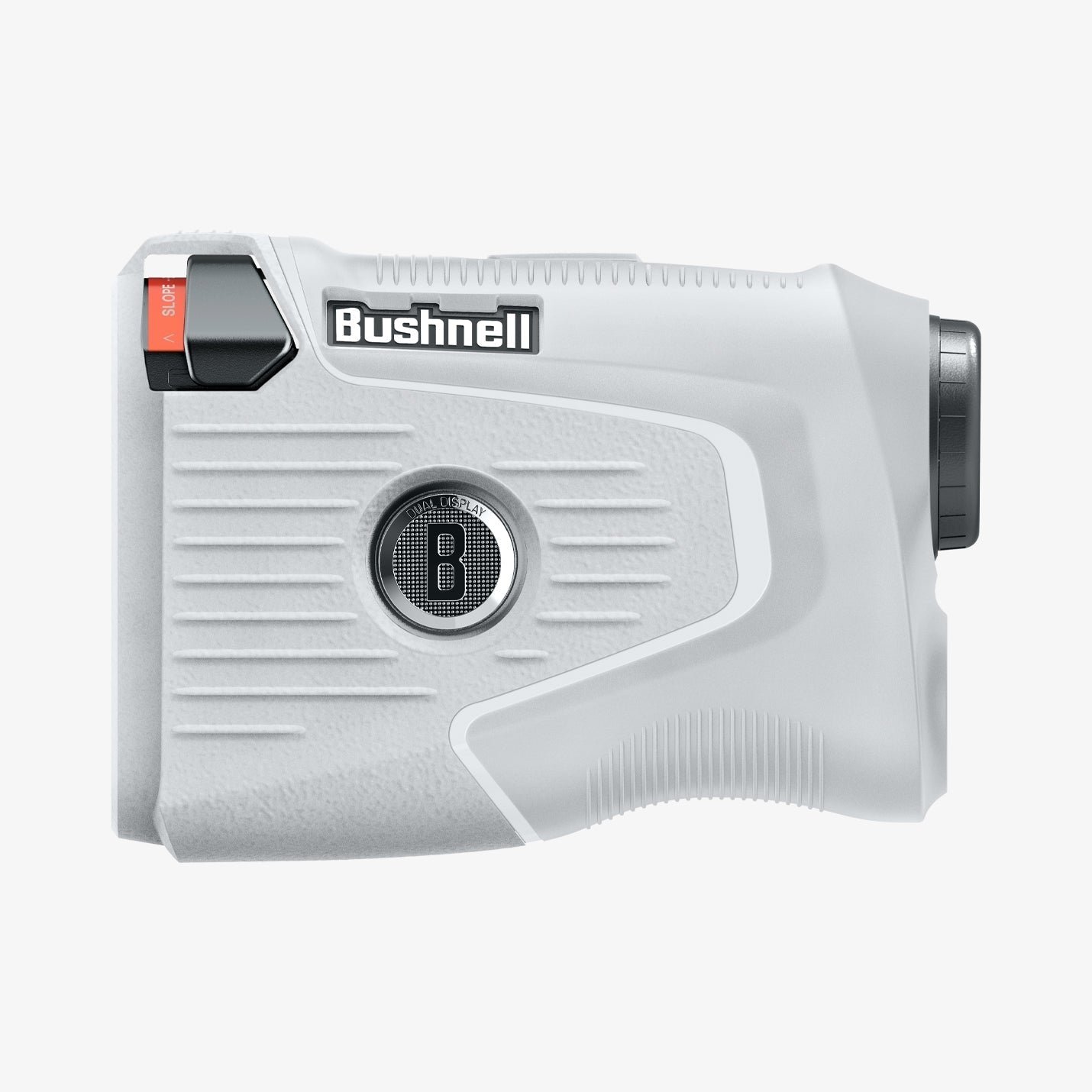 ACS06152 - Bushnell Pro X3 Rangefinder Case Silicone Fit in light gray showing the side