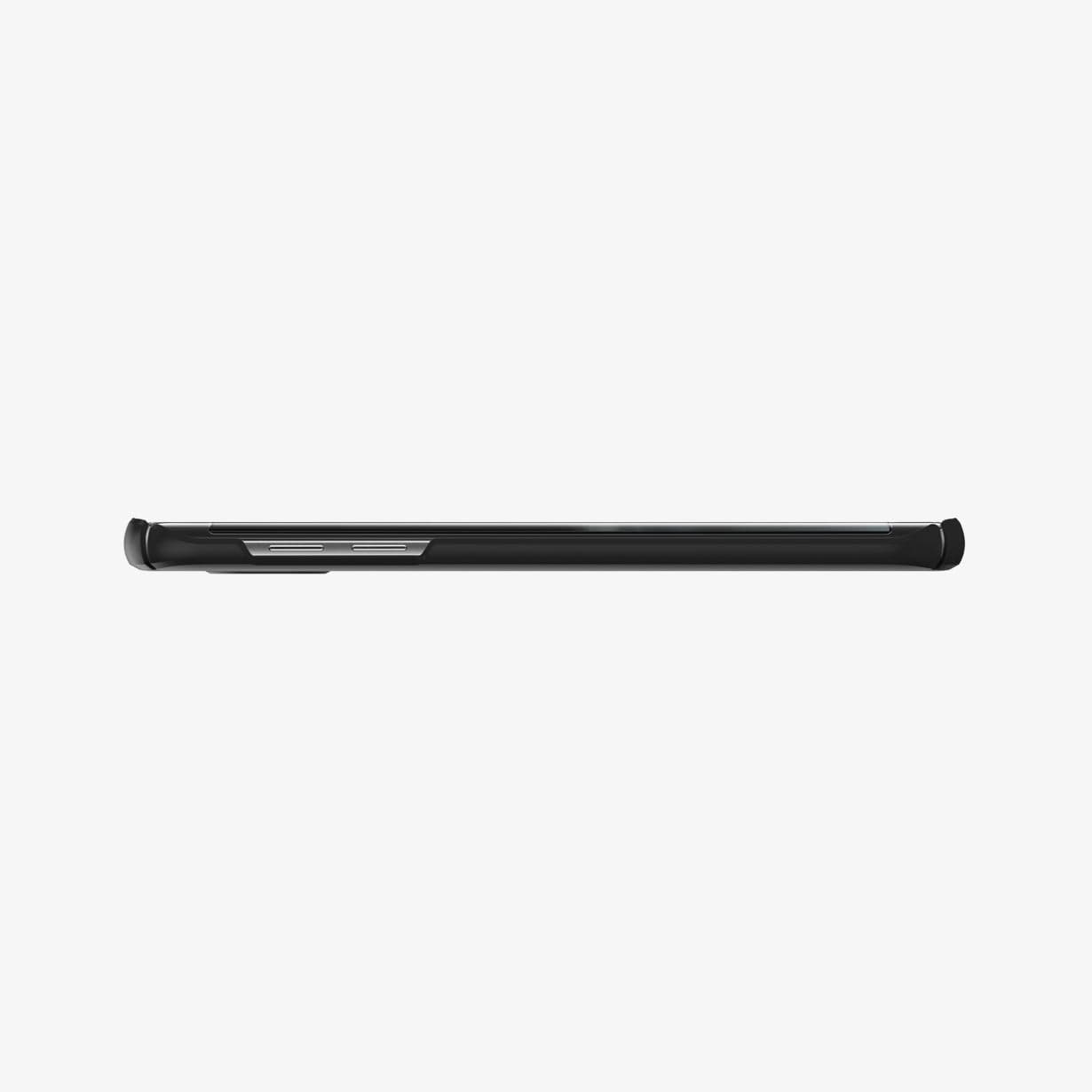 556CS20029 - Galaxy S7 Series Thin Fit Case in black showing the side