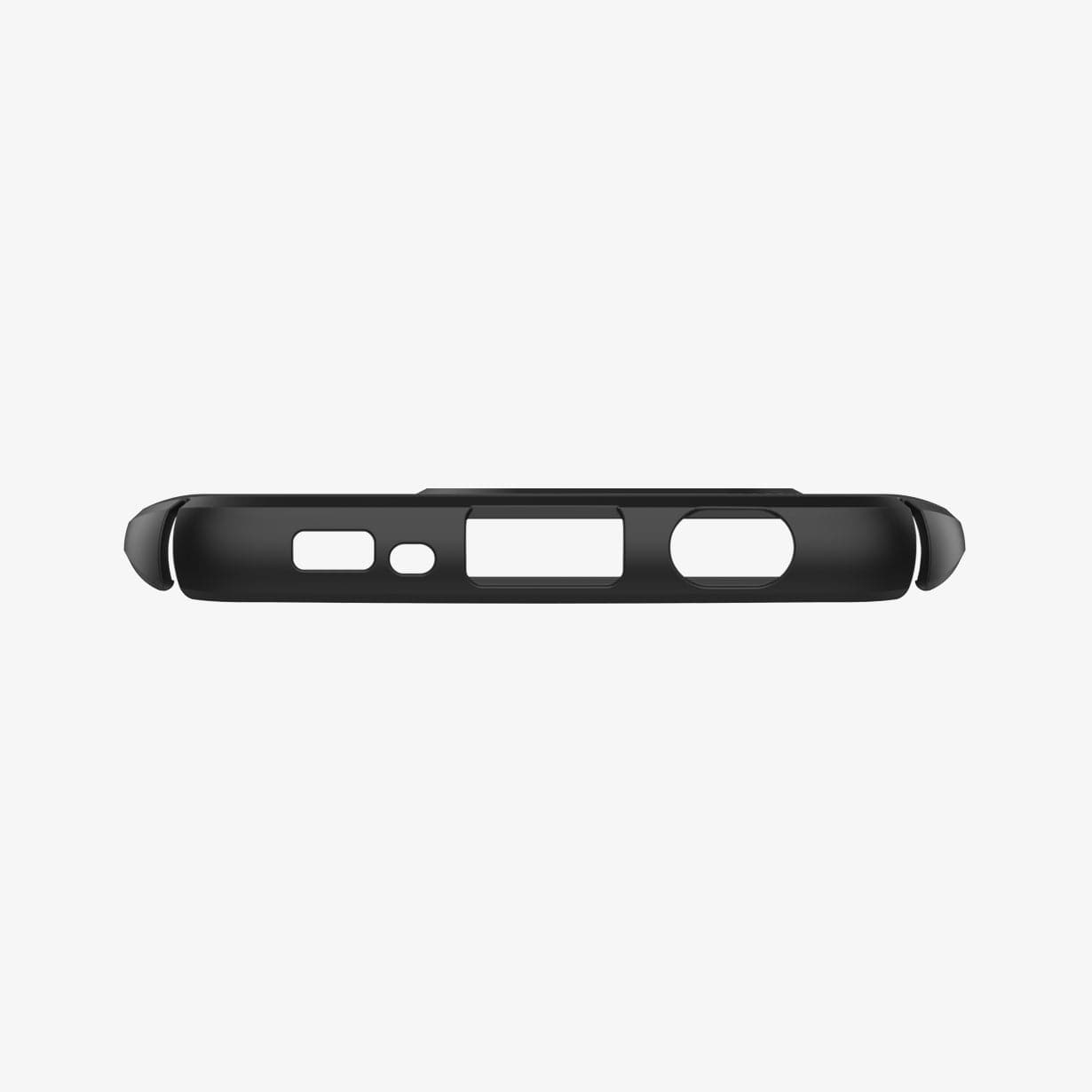 556CS20029 - Galaxy S7 Series Thin Fit Case in black showing the bottom