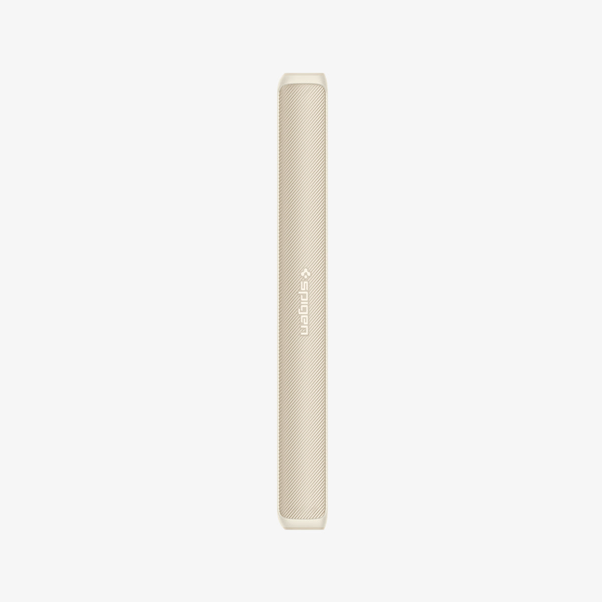 ACS05512 - Galaxy Z Fold 4 Case Galaxy Z Fold 4 Series Slim Armor Pro in Pearled Ivory showing the side, hinge part