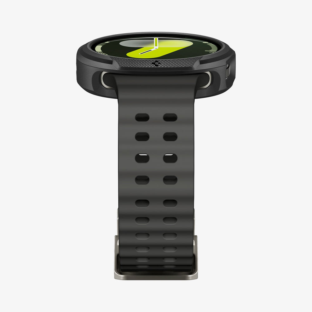 ACS09839 - Galaxy Watch 8 40mm Liquid Air showing the bottom and partial front