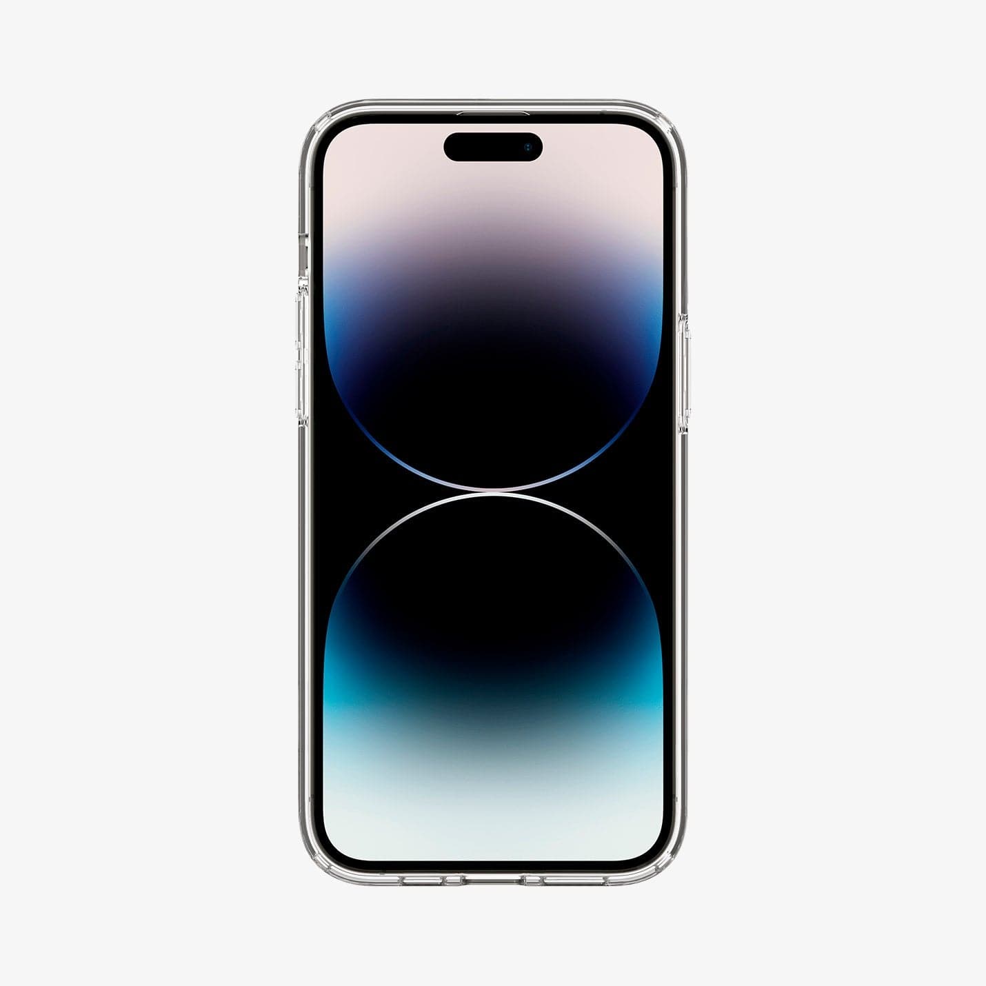 ACS04643 - iPhone 14 Pro Max Case Ultra Hybrid (MagFit) in white showing the front