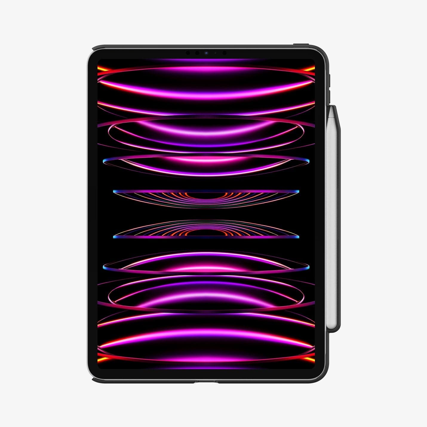 ACS05467 - iPad Pro 11" Case Thin Fit Pro in black showing the front