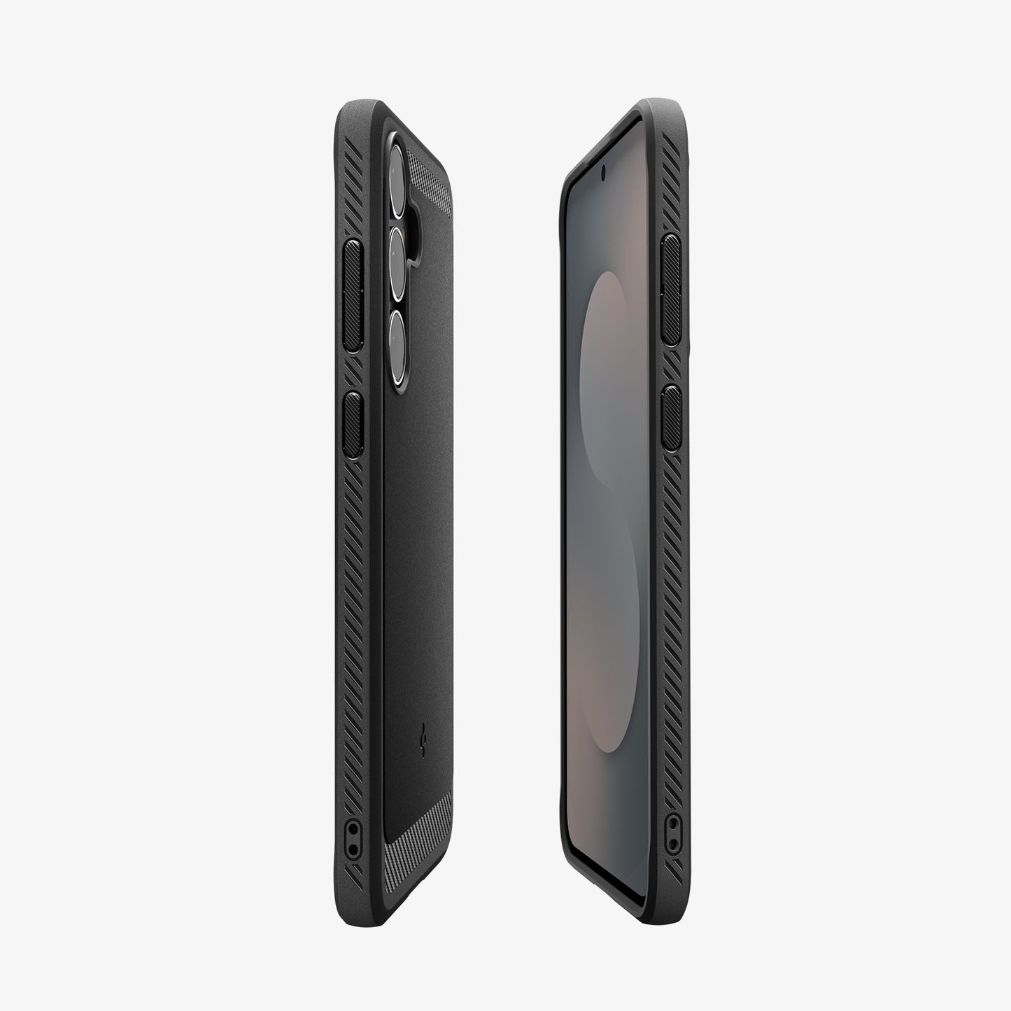 ACS10025 - Galaxy S25 FE Series Rugged Armor showing the sides, partial front and back