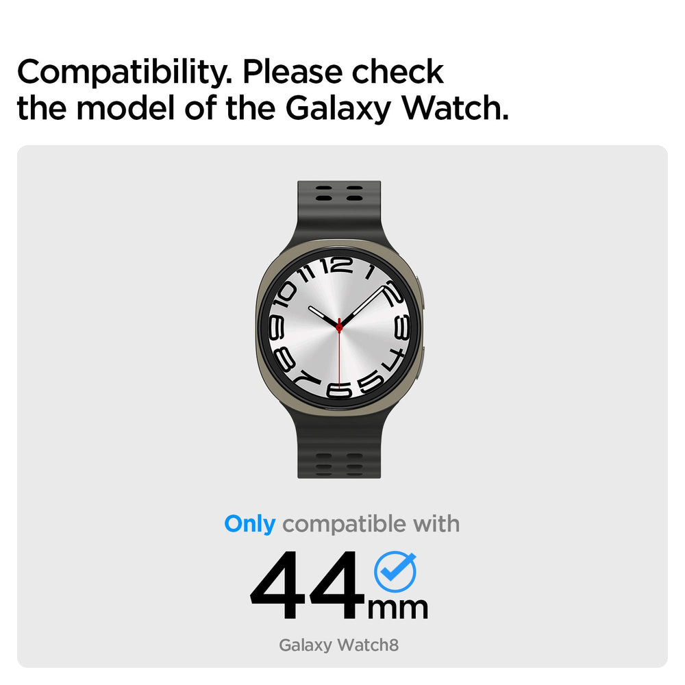 ACS10008 - Galaxy Watch 8 44mm Bezel Tune in black compatibility. please check the model of the galaxy watch. only compatible with galaxy watch 8 44mm