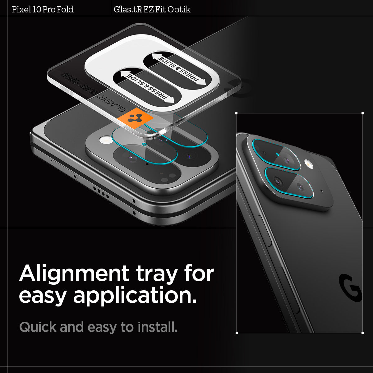 AGL09664 - GajPFD Optik EZ Fit Lens Protector quick and easy to install. Alignment tray for easy application.