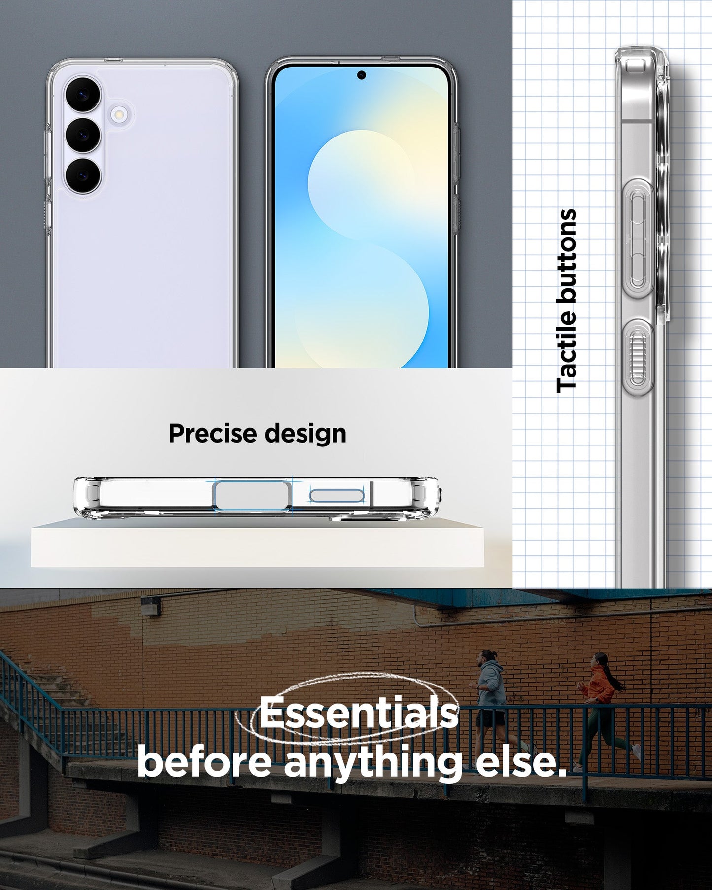 ACS10026 - Galaxy S25 FE Series Ultra Hybrid showing essentials before anything else.