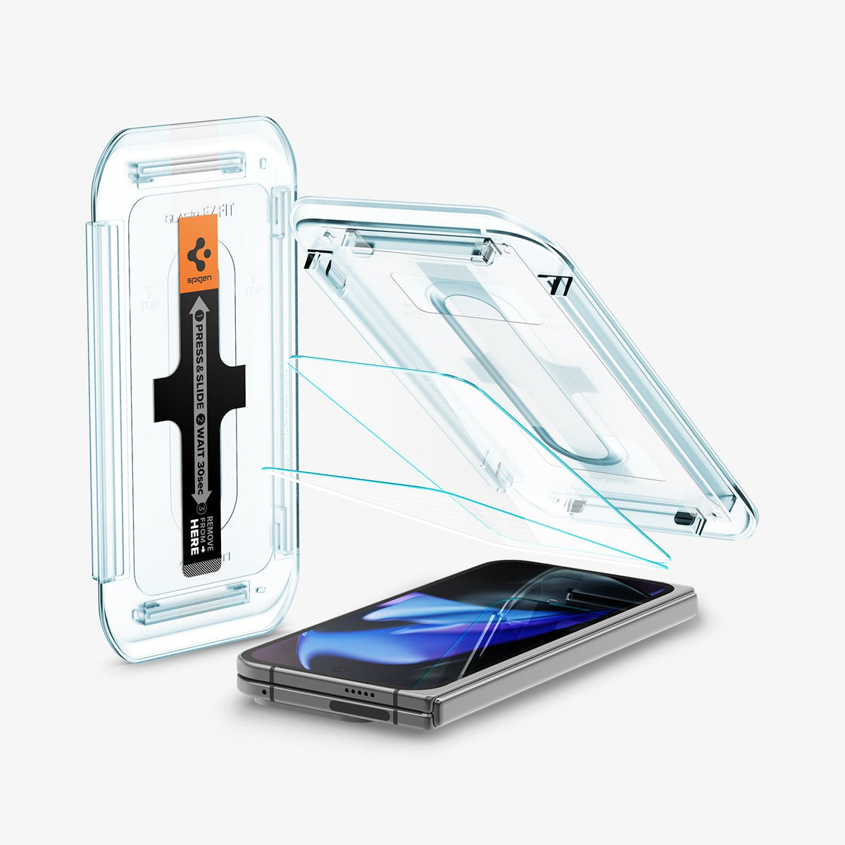 Pixel 9 Series GLAS.tR EZ Fit Screen Protector - Spigen.com
