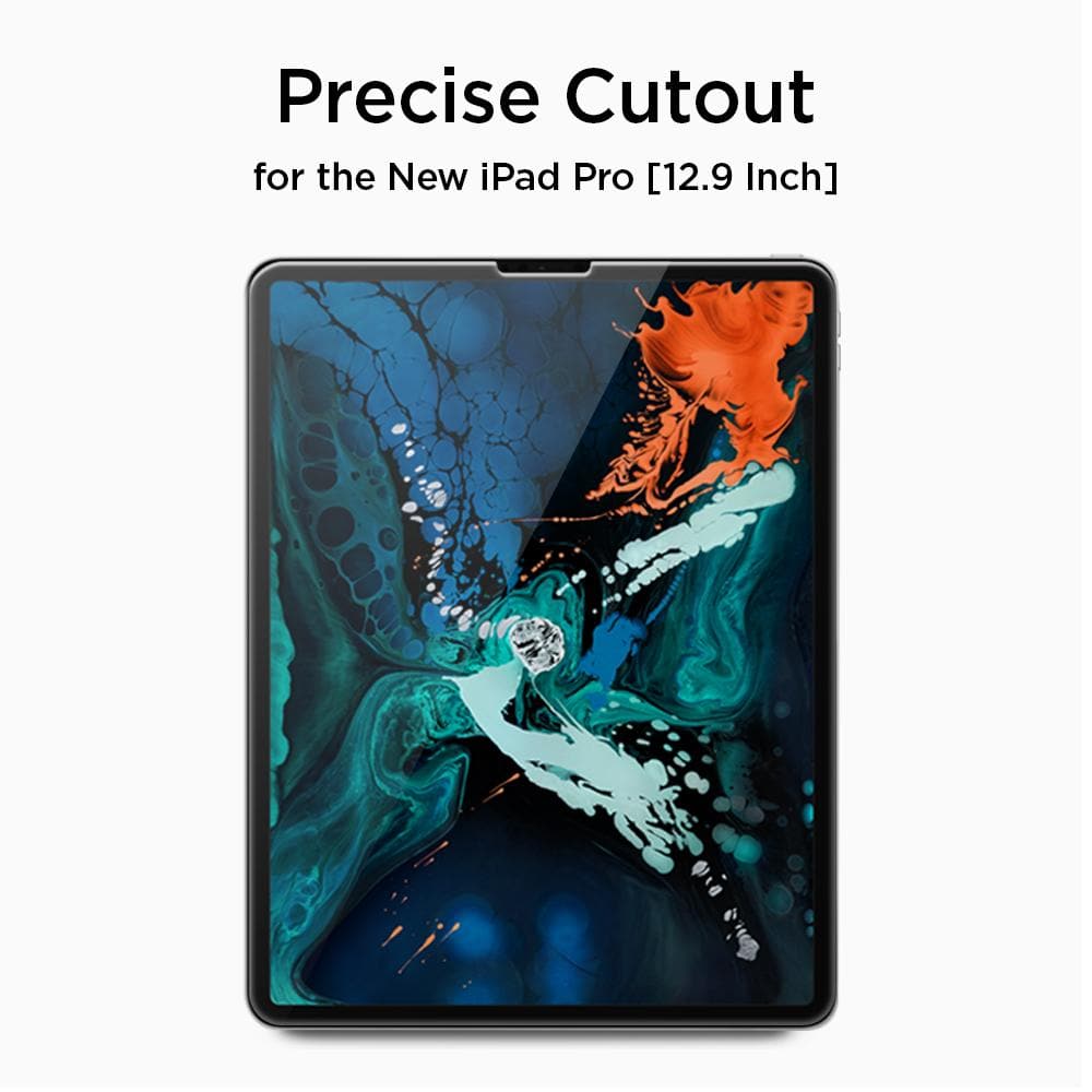 Protection d'écran iPad Pro 12.9 2020 Olixar en verre trempé