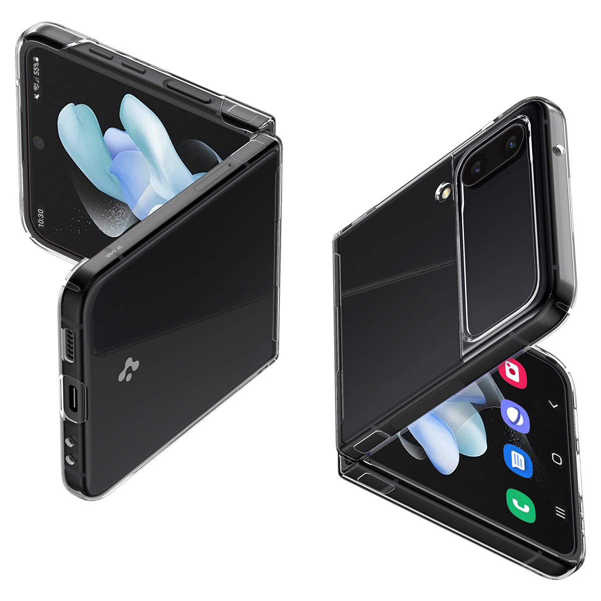 Samsung Galaxy Z Flip 4 5G case transparent SPIGEN Airskin