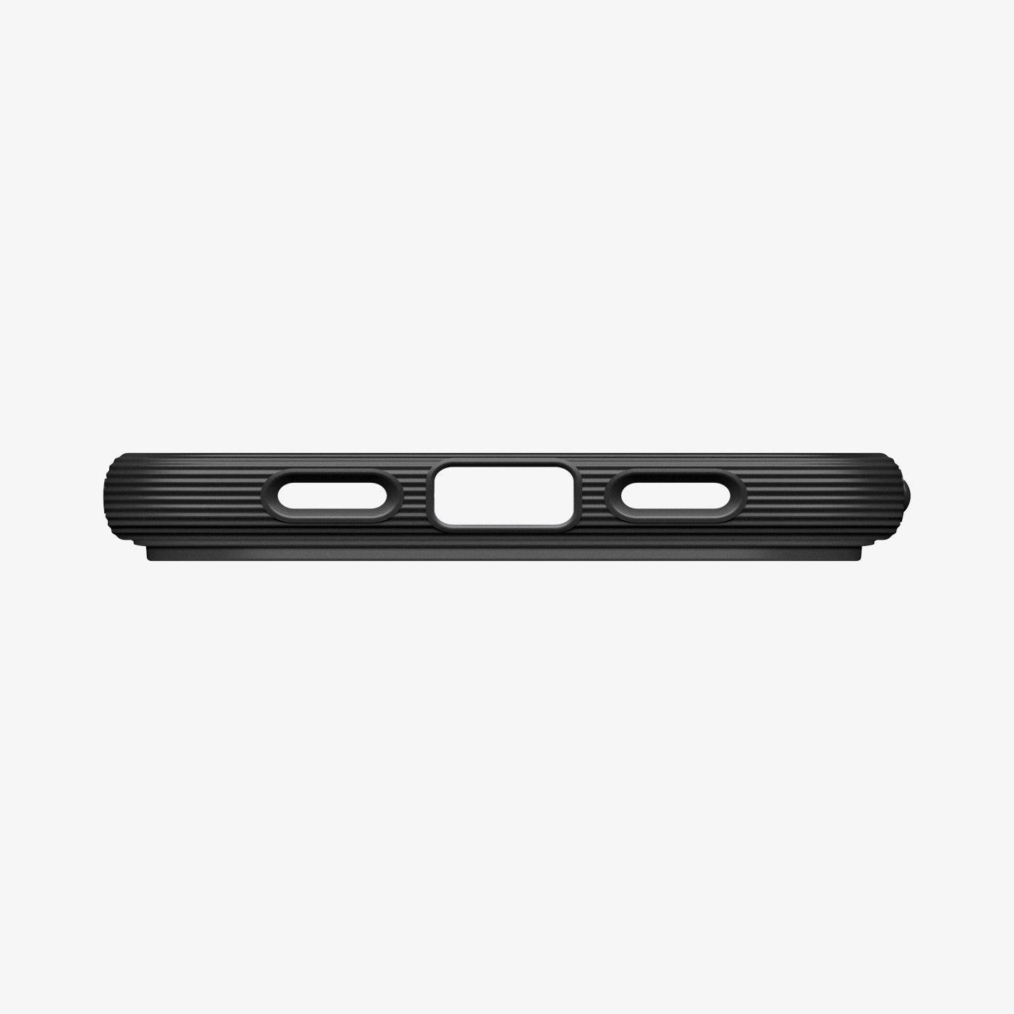 ACS09731 - GajPXL Case Parallax (MagFit) in black showing the bottom of case