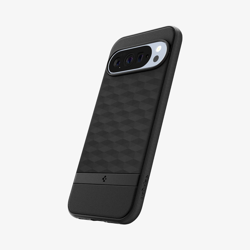ACS09731 - GajPXL Case Parallax (MagFit) in black showing the back and side