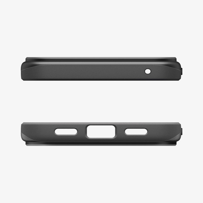 ACS09722 - GajPXL Thin Fit (MagFit) in black showing the top and bottom of case