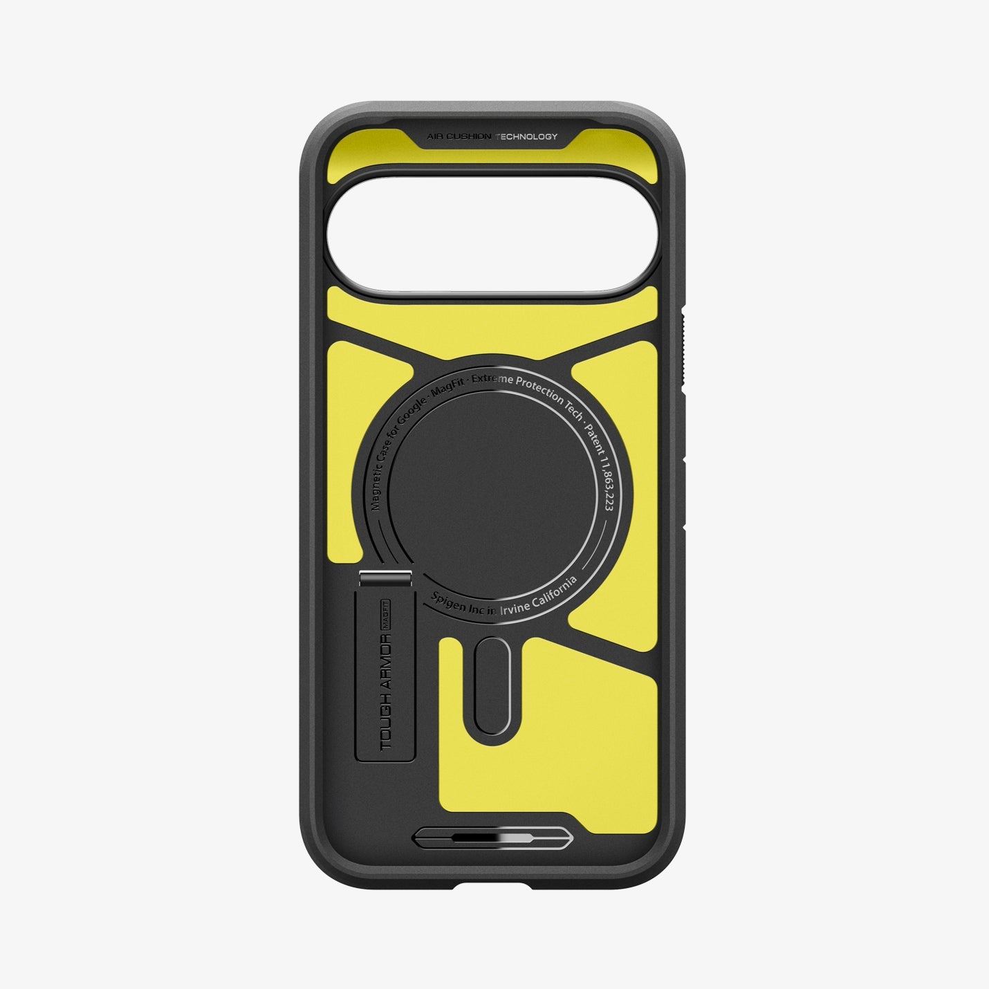 ACS09728 - Pixel 10 Pro XL Tough Armor AI (MagFit) in black showing the back