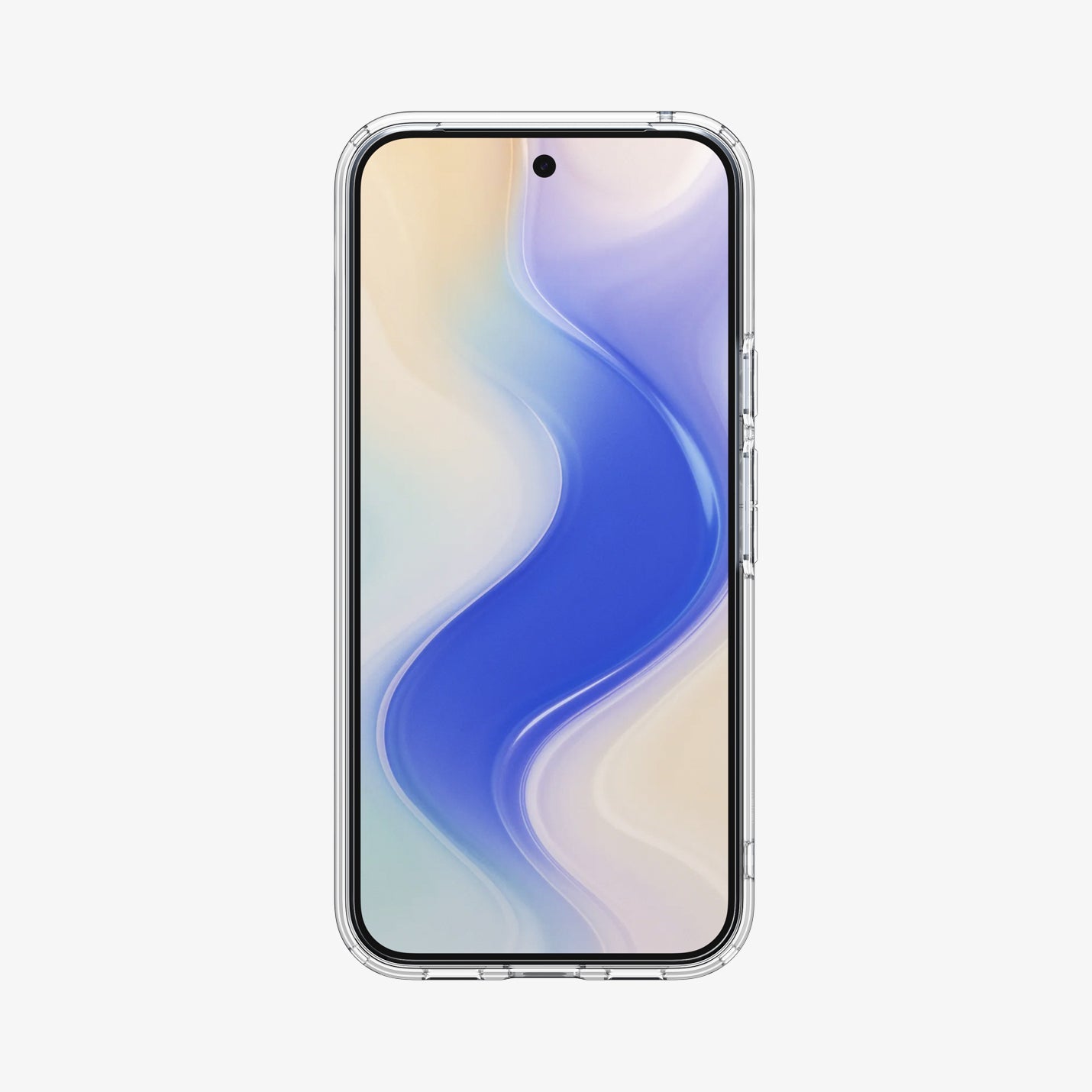 ACS09716 - Pixel 10 / 10 Pro Case Slim Armor Essential S (MagFit) in crystal clear showing the front