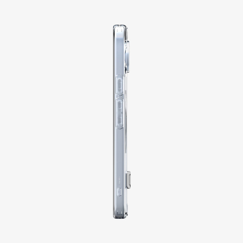 ACS09716 - Pixel 10 / 10 Pro Case Slim Armor Essential S (MagFit) in crystal clear showing the side