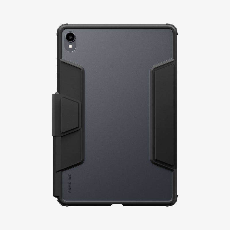 ACS10212 - Galaxy Tab S11 Series Ultra Hybrid Pro in Black showing back with clear part