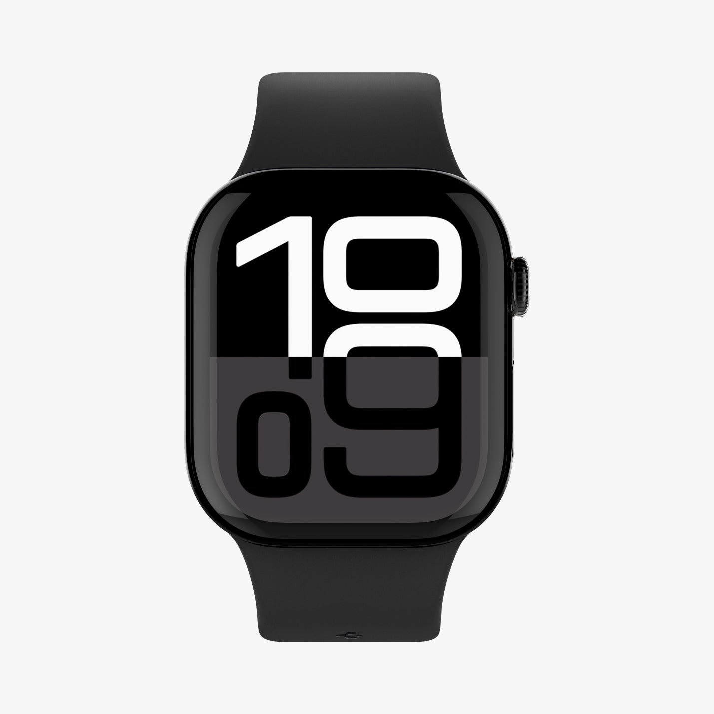 AMP09321 - Apple Watch Series - Nano Pop 46mm in Black Sesame showing the front