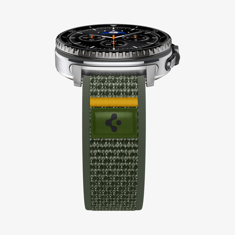 AMP10113 - Galaxy Watch 9 Series - Athlex Air in Active Green showing the partial front and side