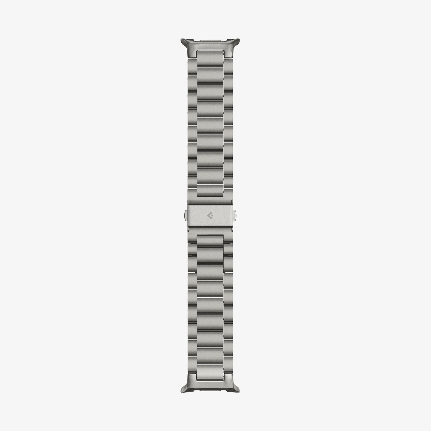 AMP10122 - Galaxy Watch 9 Series Modern Fit Titanium showing the sides of the watch strap laid out flat