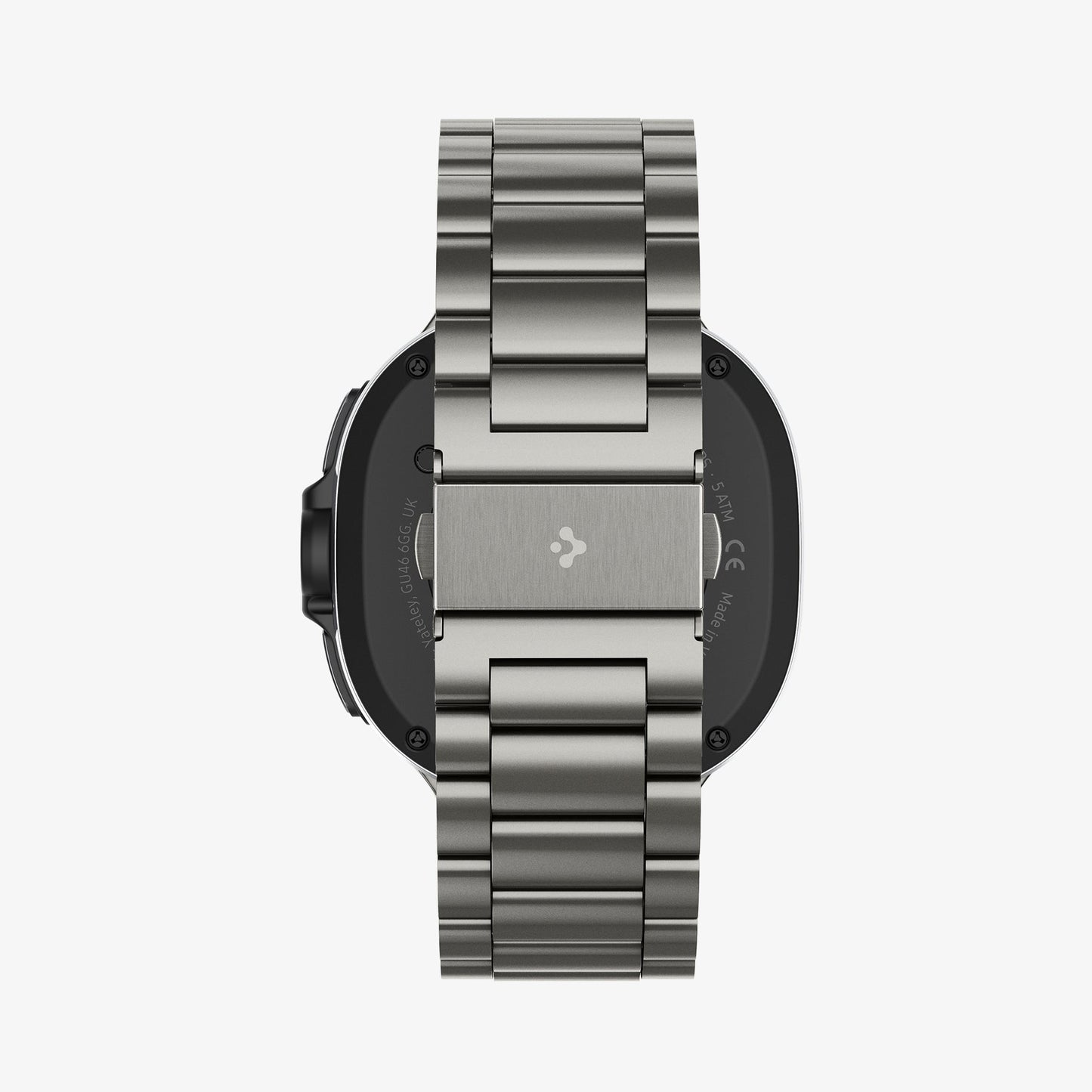 AMP10122 - Galaxy Watch 9 Series Modern Fit Titanium showing the partial back and bottom