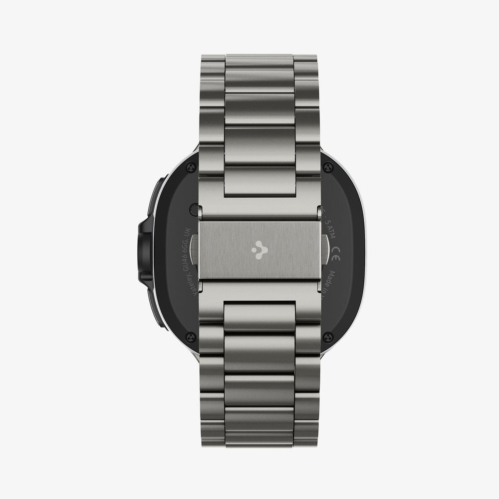 AMP10122 - Galaxy Watch 9 Series Modern Fit Titanium showing the partial back and bottom