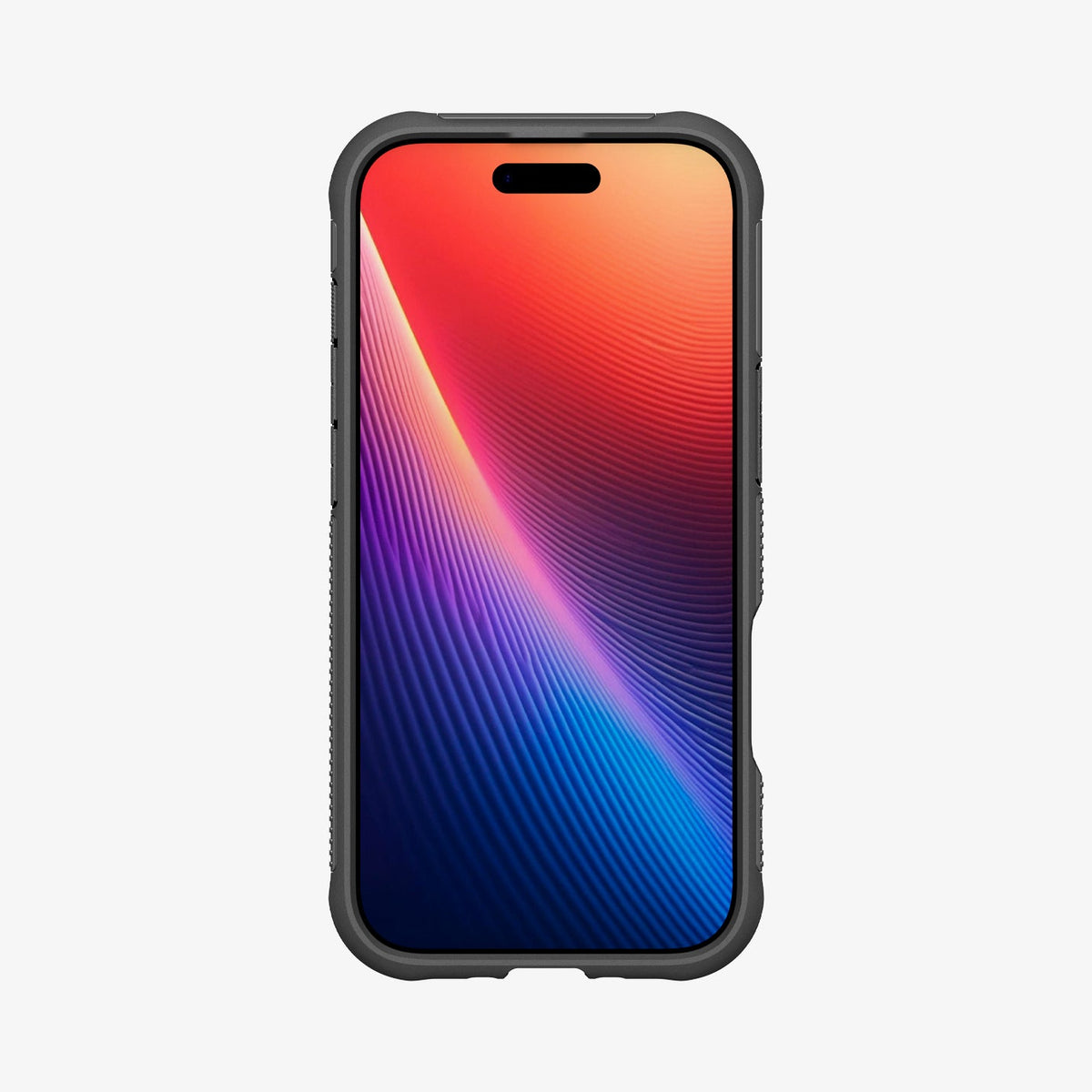 ACS09620 - iPhone 17 Air Slim Armor (MagFit) in Black showing the front