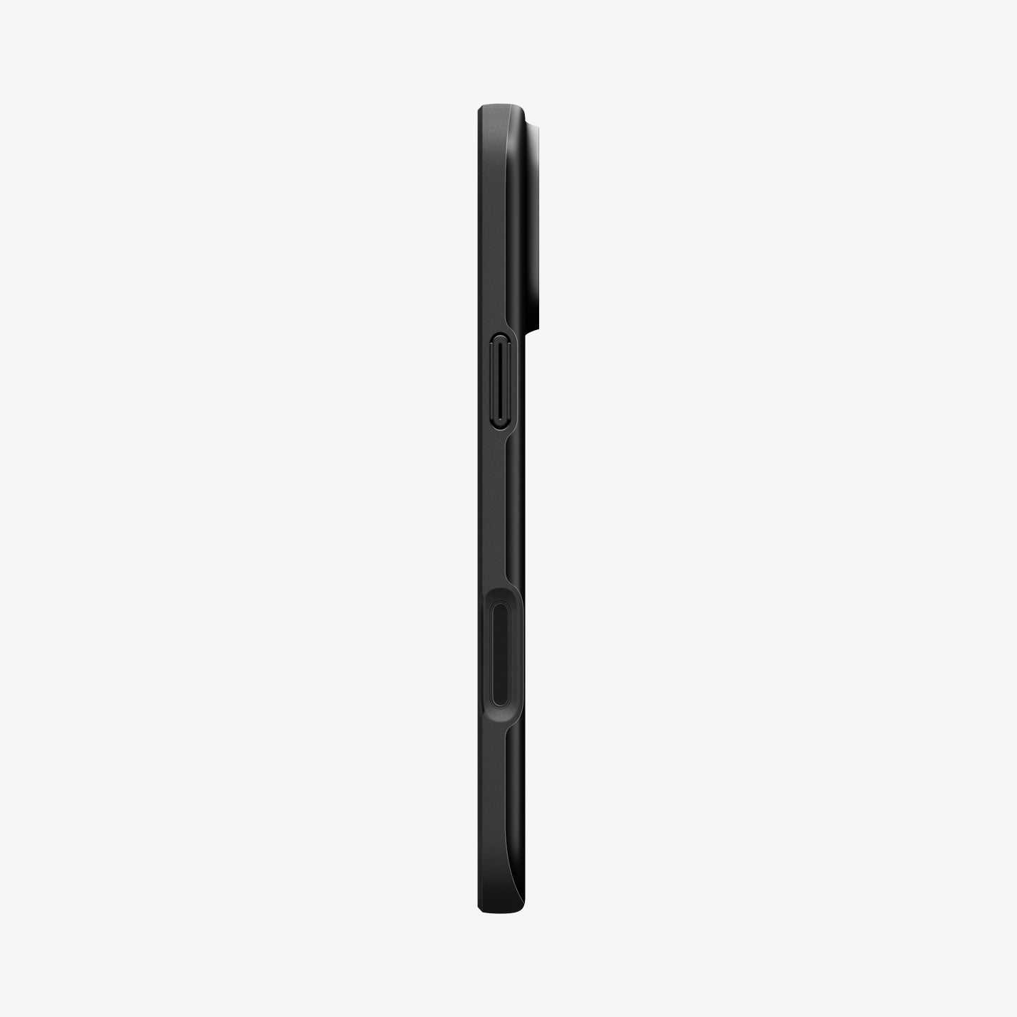 ACS09879 - iPhone 17 Pro Max Thin Fit (MagFit) in black showing the side