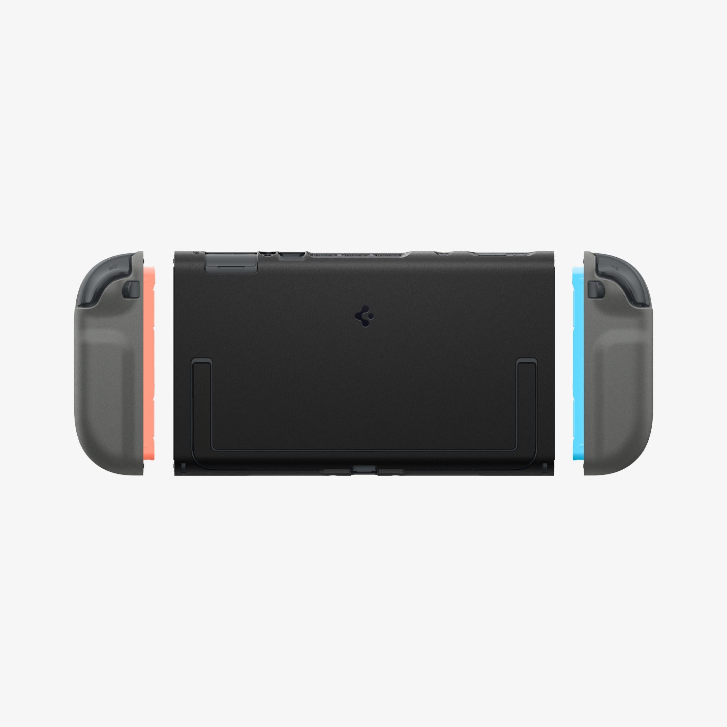 ACS09343 - Nintendo Switch 2 Case Nano Pop in Black Sesame showing the back with sides of the device detached