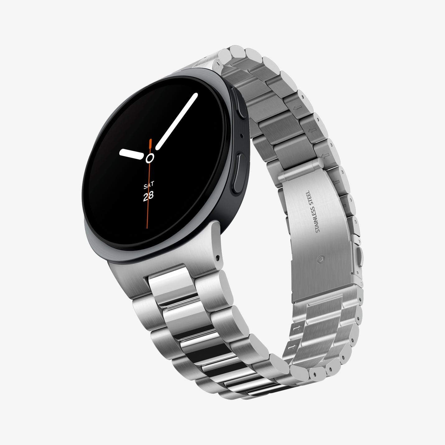 AMP10120 - Galaxy Watch 9 Series - Modern Fit 316L Band showing the side and inside