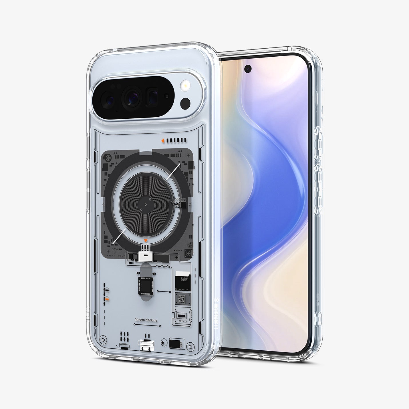 ACS09727 - GajPXL Case Ultra Hybrid Neo One (MagFit) showing the back and front