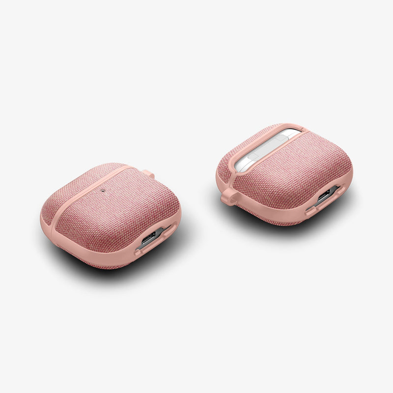 ACS08649 - AirPods 4 Pro / AirPods 4 Case Urban Fit in Rose Gold showing the front, back, sides and bottom