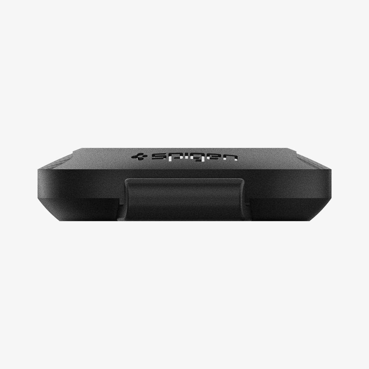 AHP03106 - Apple AirTag Pet Collar ComforTag in black showing the bottom