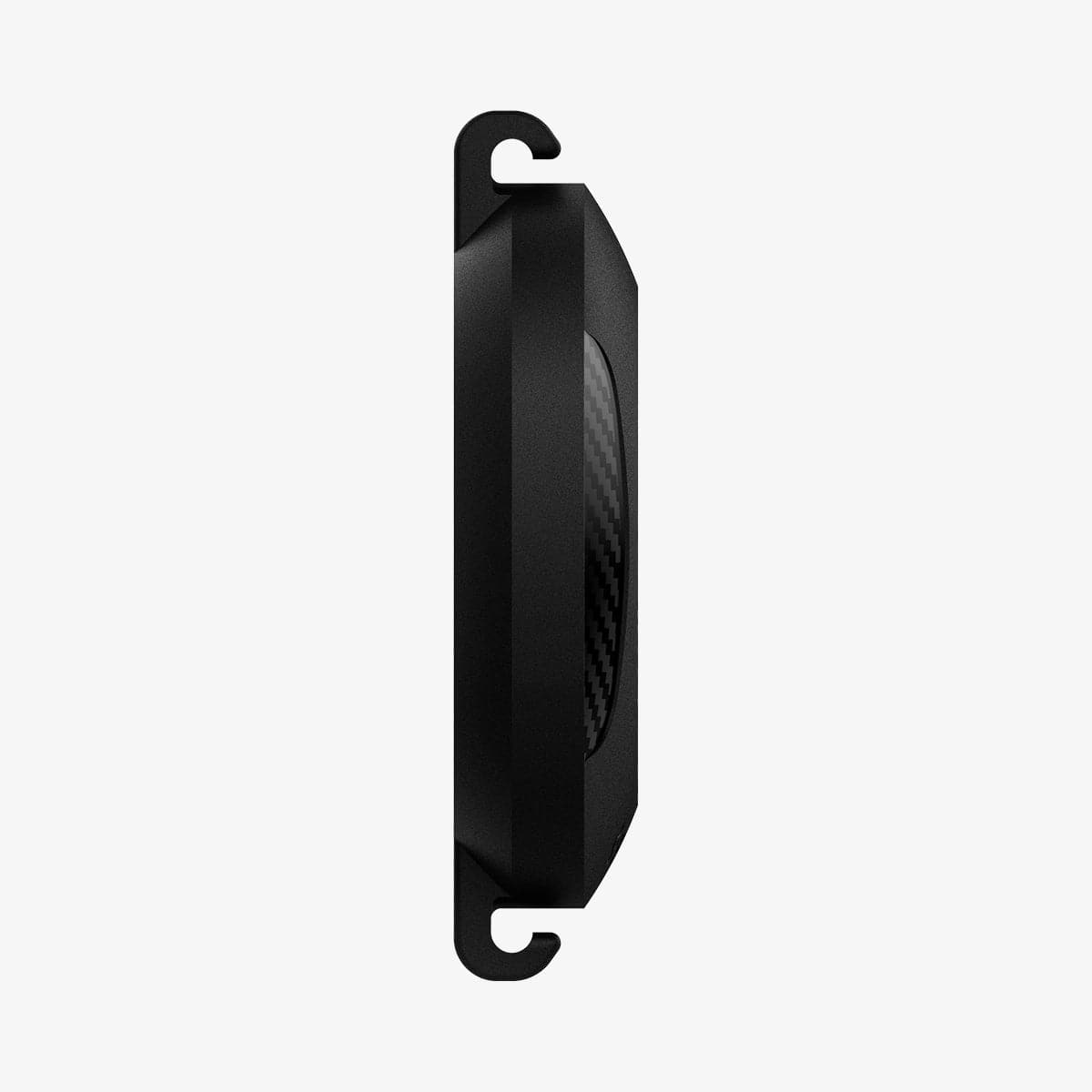 AHP03106 - Apple AirTag Pet Collar ComforTag in black showing the side
