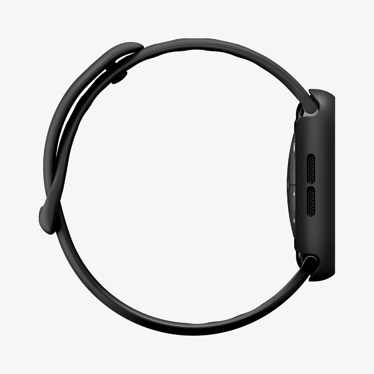 ACS11409 - Apple Watch Series - Thin Fit 360 | Waterproof Ring Apple Watch 10/11 (46mm) in Black showing side