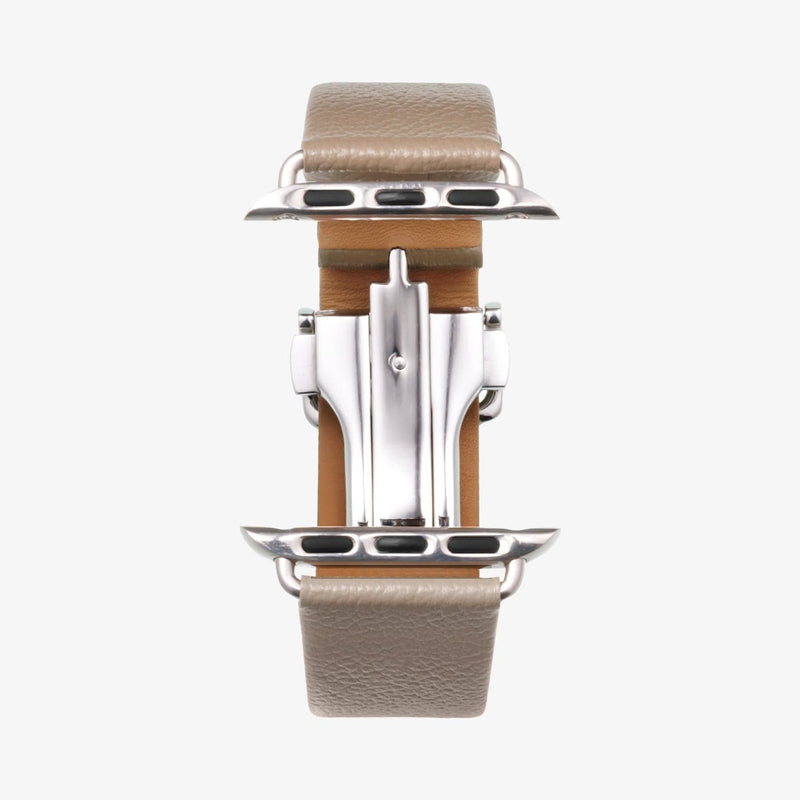 AMP06930 - Apple Watch (41mm)/Apple Watch (38mm) in etoupe showing the front with no watch face inserted