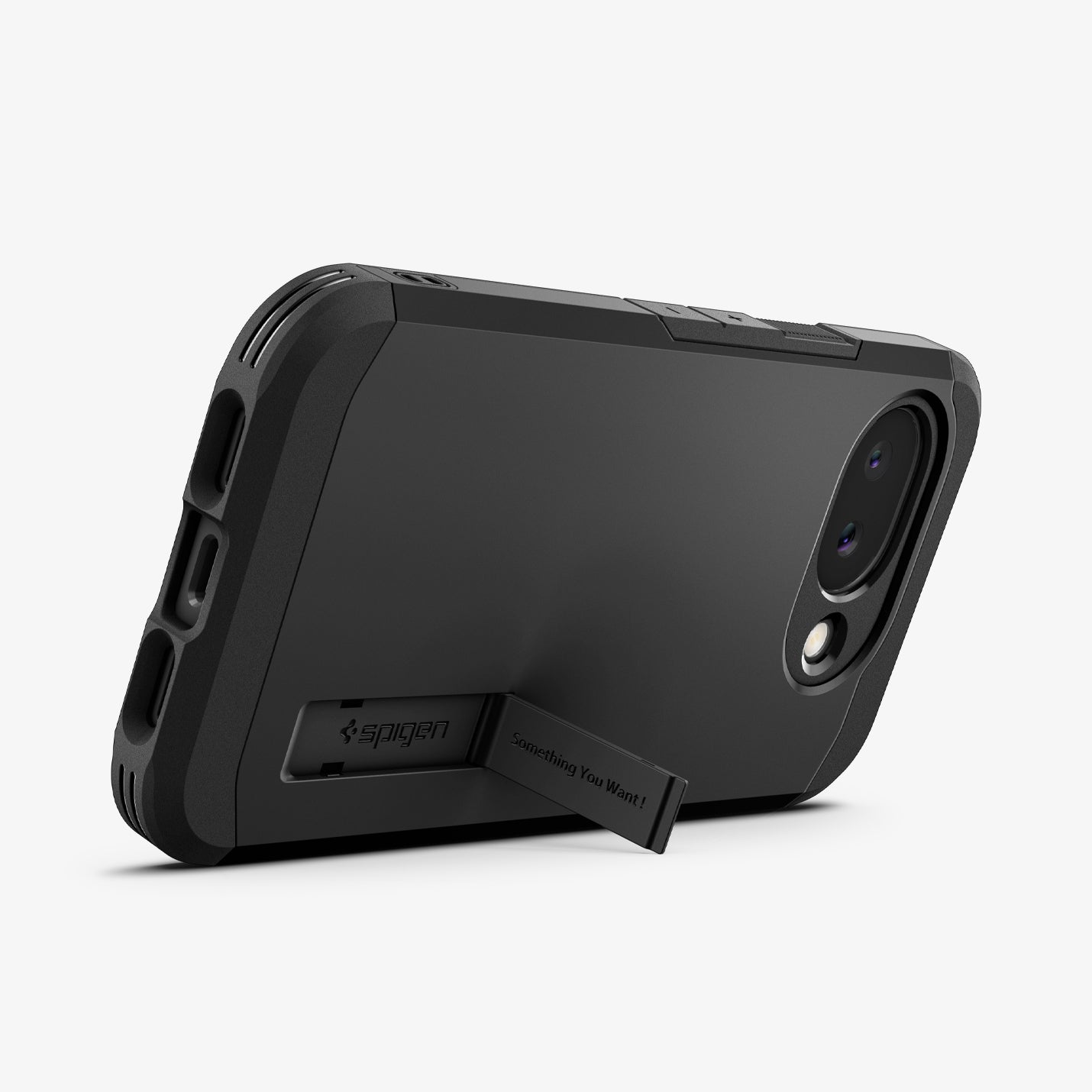 ACS11280 - Pixel 10a Tough Armor (Mag Fit) in Black showing the back stand