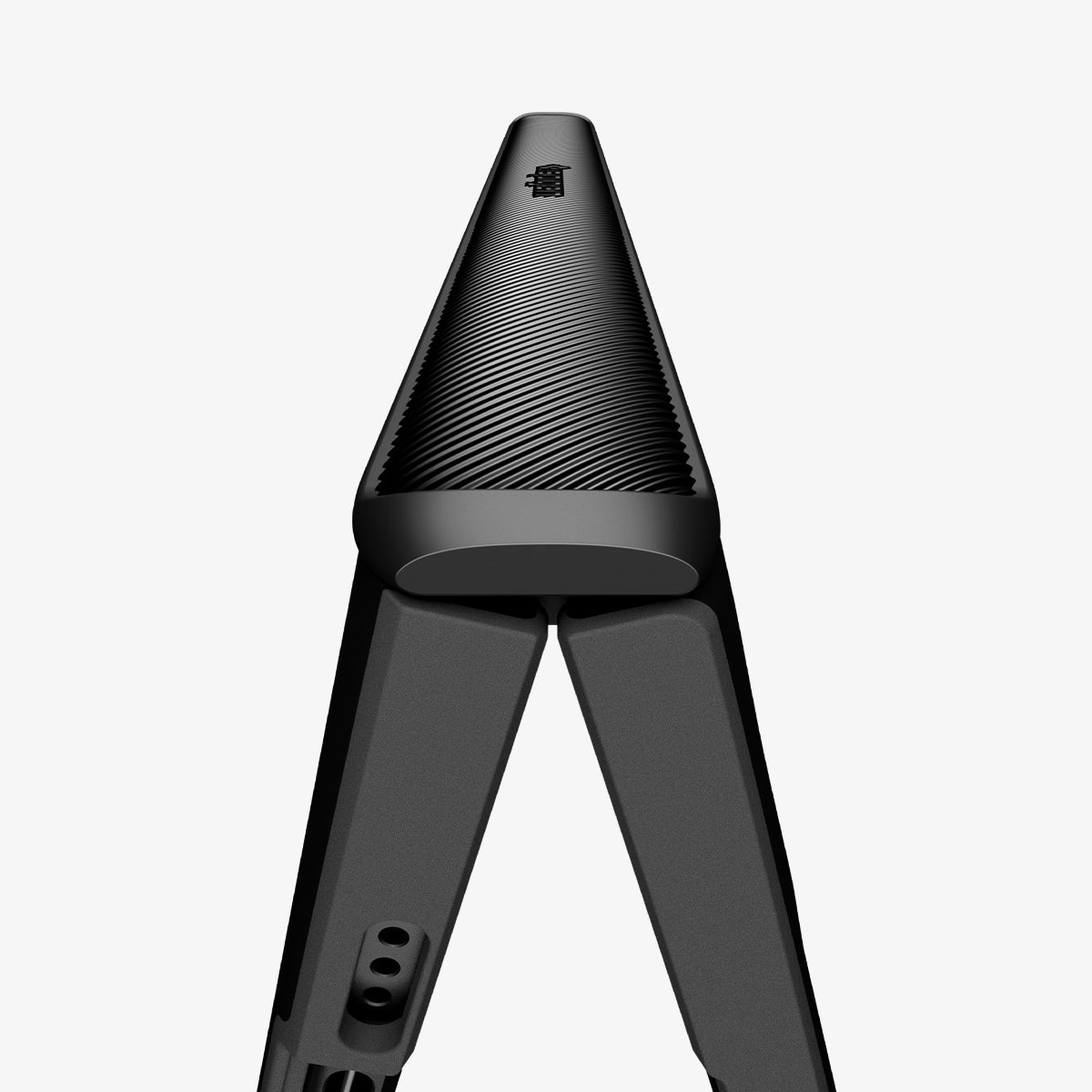 ACS09741 - GajPFD Case Slim Armor Pro (MagFit) in black showing the hinge zoomed in