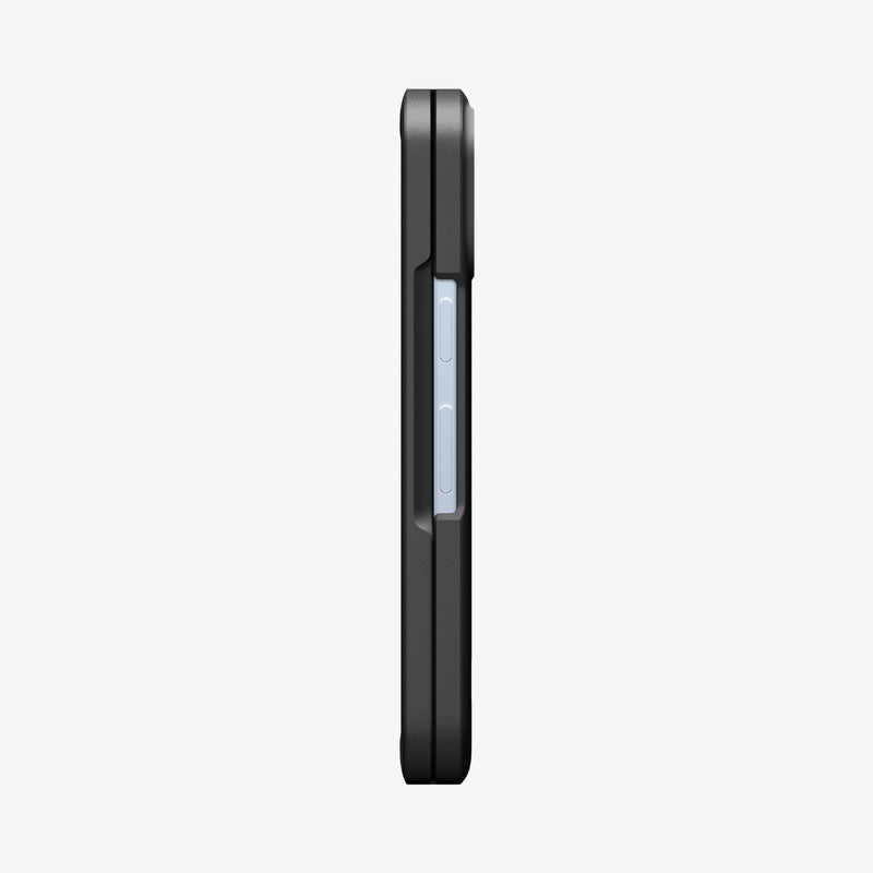 ACS09741 - GajPFD Case Slim Armor Pro (MagFit) in black showing the side of case