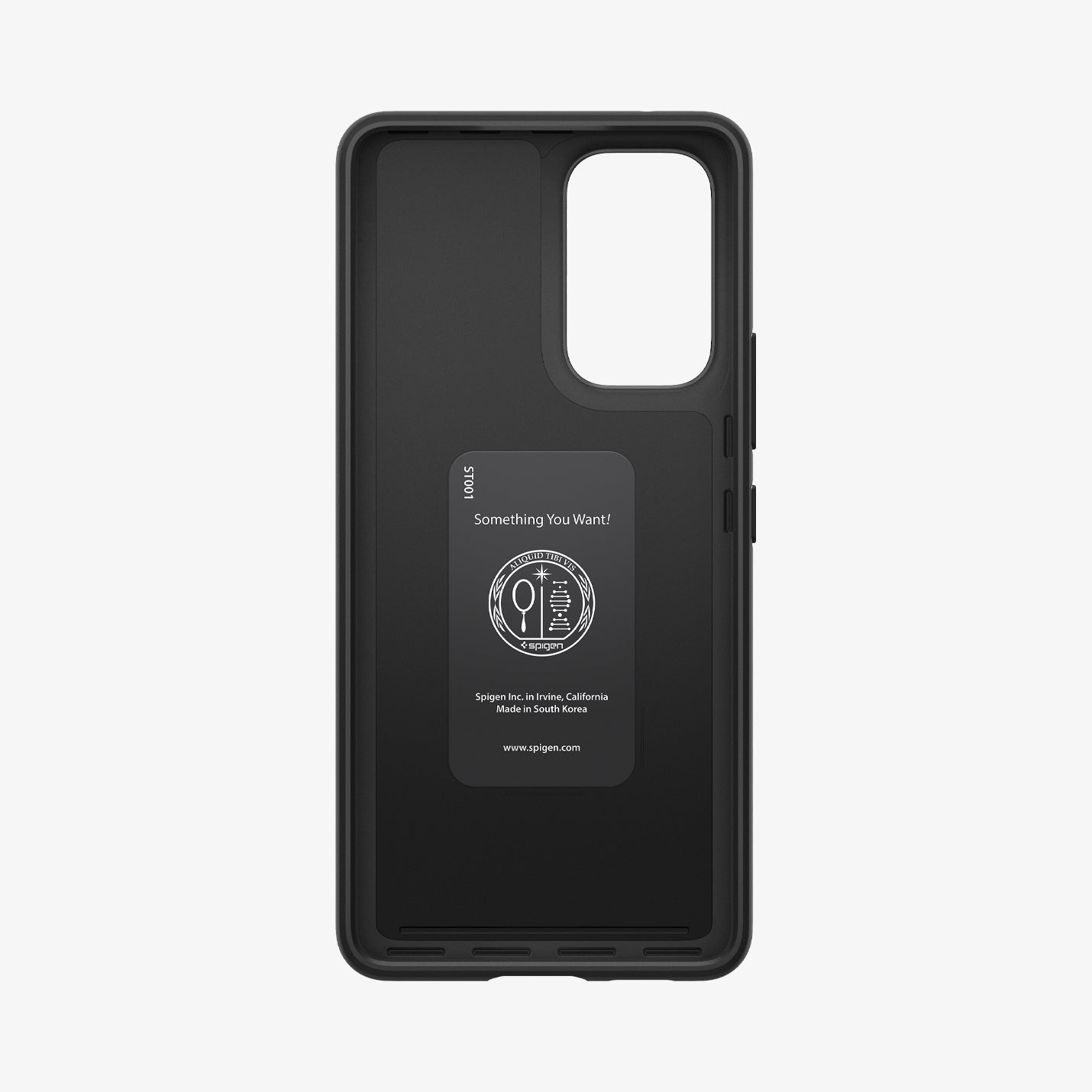 ACS04257 - Galaxy A53 5G Case Thin Fit in Black showing the inner case