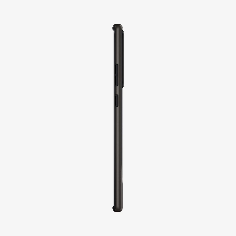 ACS01399 - Galaxy Note 20 Ultra Neo Hybrid Case in gunmetal showing the side