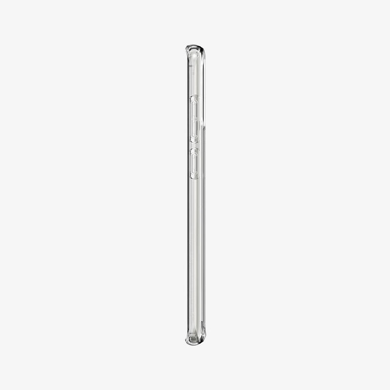 ACS00755 - Galaxy S20 Plus Ultra Hybrid Case in crystal clear showing the side
