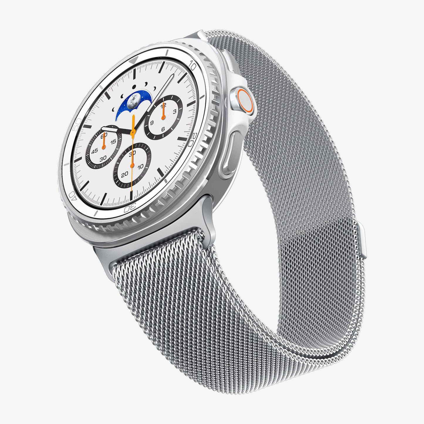 AMP10121 - Galaxy Watch 9 Series Metal Fit showing the front, side and inner