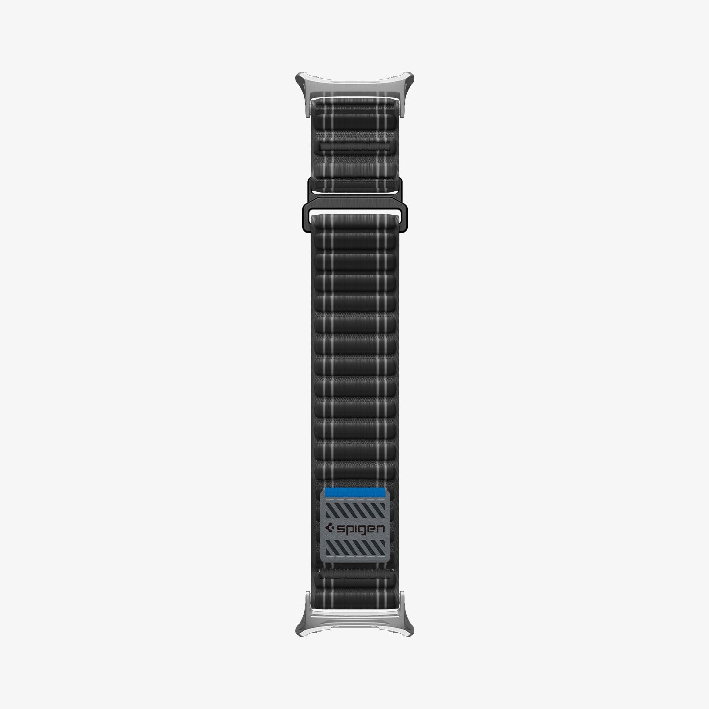AMP10153 - Galaxy Watch 9 Series WBF0 in black showing the band laid out flat