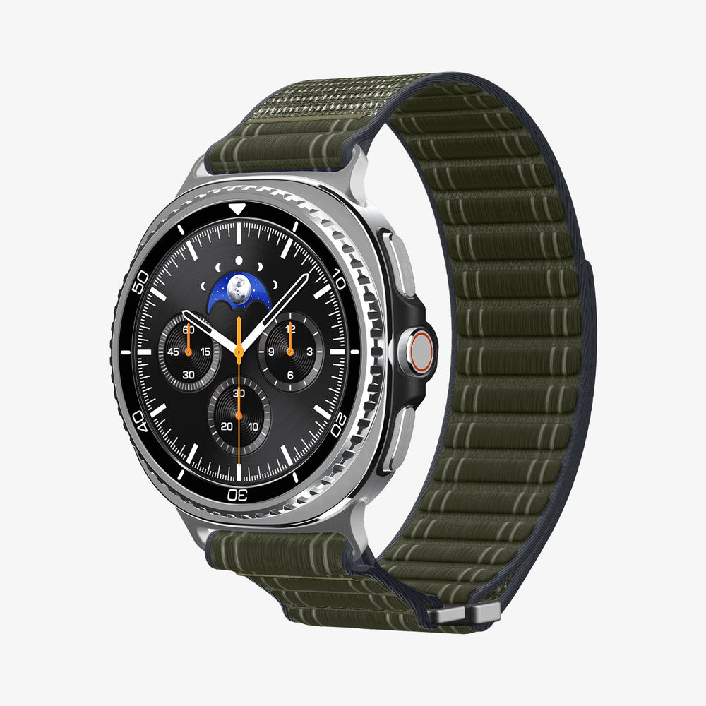 AMP10154 - Galaxy Watch 9 Series WBF0 in green showing the front, sides, and inner bottom