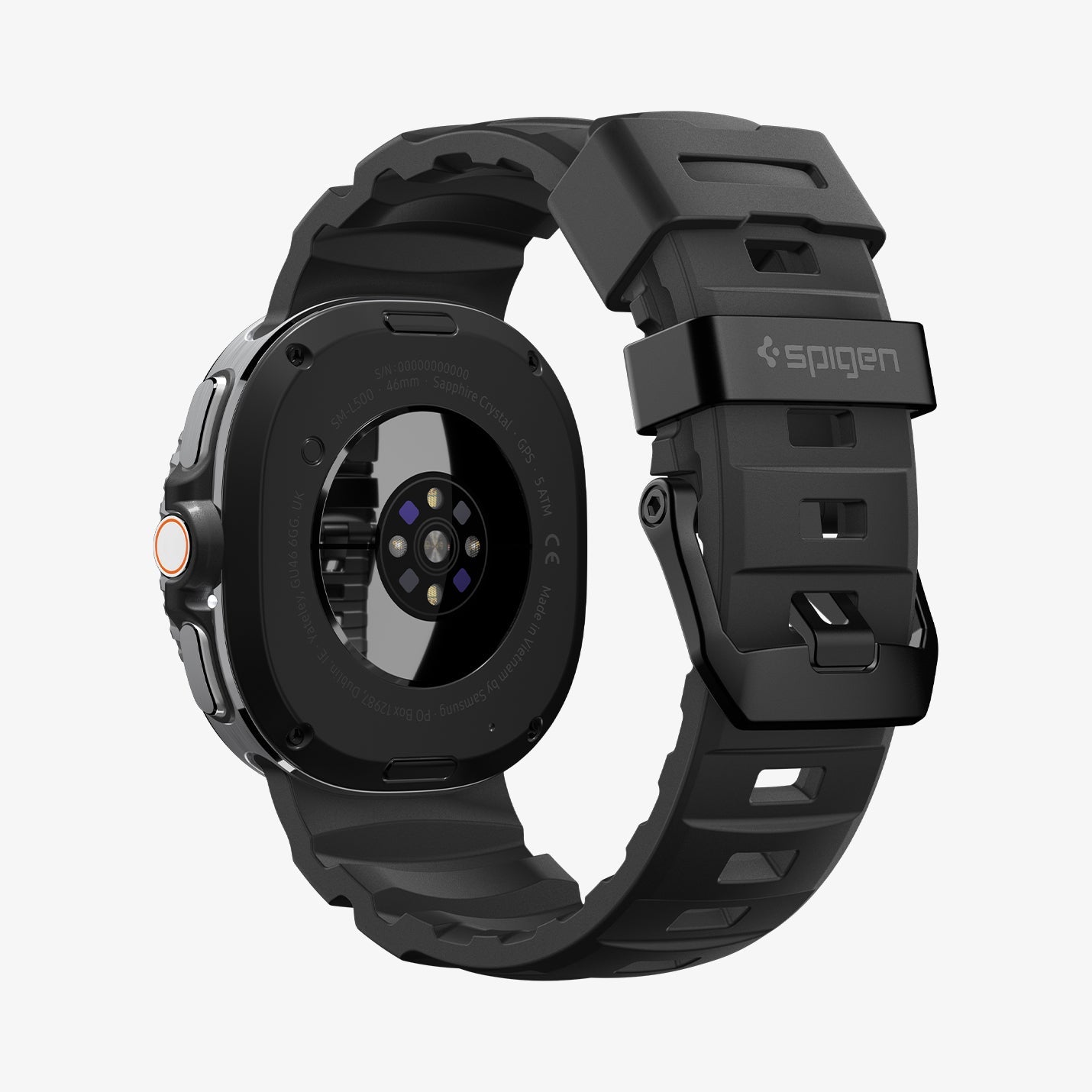 AMP10151 - Galaxy Watch 9 Series WBS2 in black showing the back