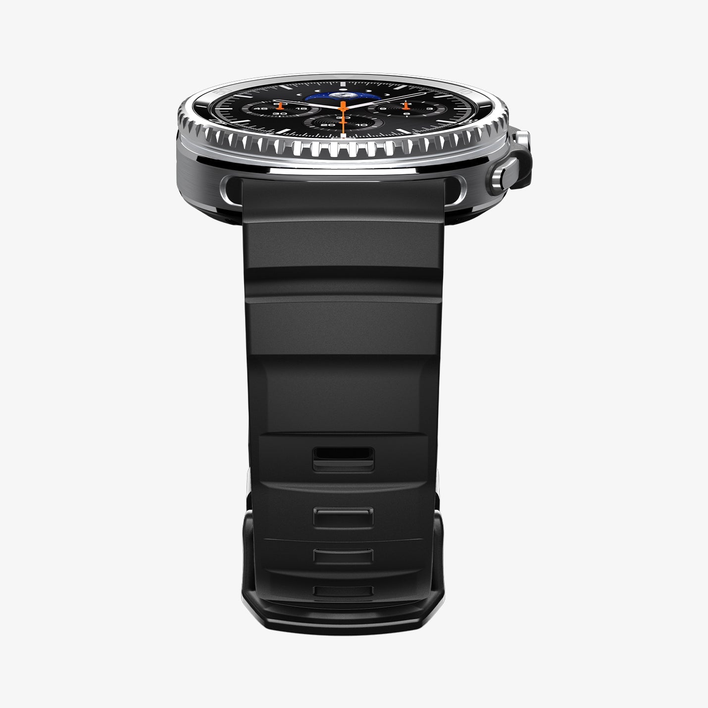 AMP10151 - Galaxy Watch 9 Series WBS2 in black showing the front and bottom