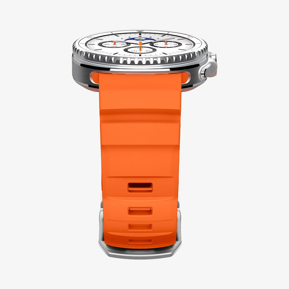 AMP10152 - Galaxy Watch 9 Series WBS2 in orange showing the front and bottom
